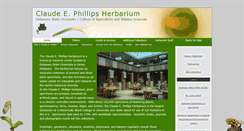 Desktop Screenshot of herbarium.desu.edu