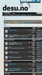 Mobile Screenshot of forum.desu.no
